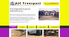 Desktop Screenshot of ajctransport.com